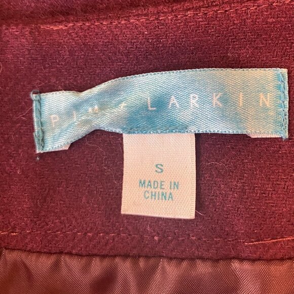 Pim and Larkin wool pencil skirt Purple Size S - Picture 3 of 4